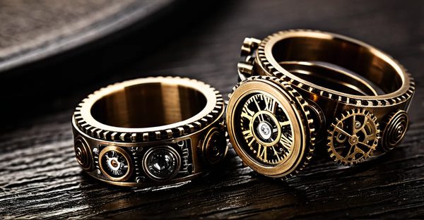 Explore unique steampunk rings: styles for every taste